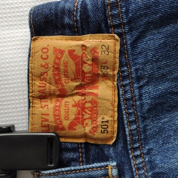 Levi's Strauss  501 jeans W38 L32 - Picture 4 of 8